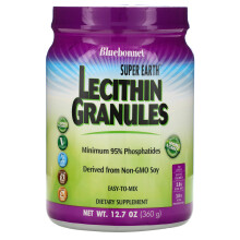 Bluebonnet Nutrition, Super Erde, Lecithin Granulate, 12,7 oz (360 g)