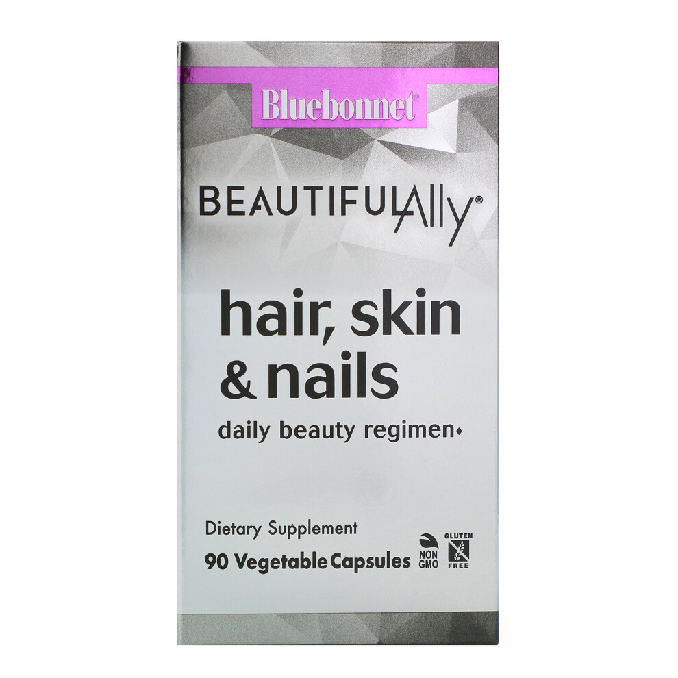Bluebonnet Nutrition , Beautiful Ally, Hair, Skin & Nails, 90 Vegetable Capsules