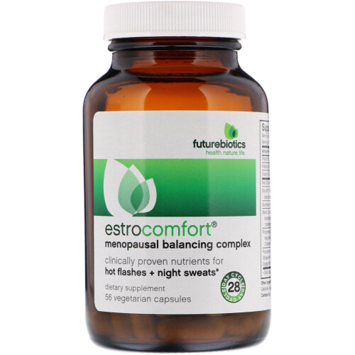 FutureBiotics, EstroComfort, Menopausal Balancing Complex, 56 Vegetarian Capsules 2