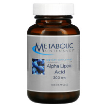 Metabolic Maintenance, Alpha Liponsäure, 300 mg, 90 Kapseln