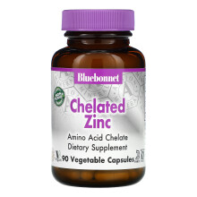 Bluebonnet Nutrition, Chelat-Zink, 90 pflanzliche Kapseln