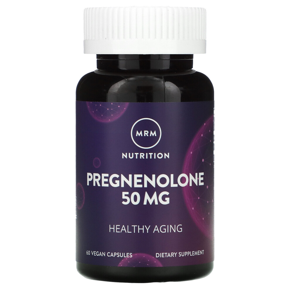 MRM, Pregnenolone, 50 mg, 60 Vegan Capsules