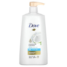 Dove, Coconut & Hydration Shampoo, 25.4 fl oz (750 ml)