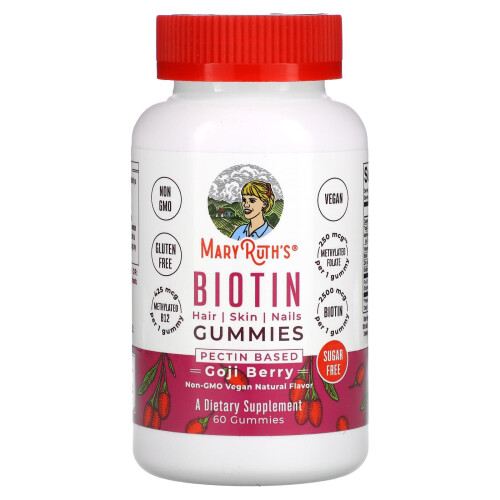 MaryRuth's, Biotin Gummis, Goji-Beere, 60 Gummis
