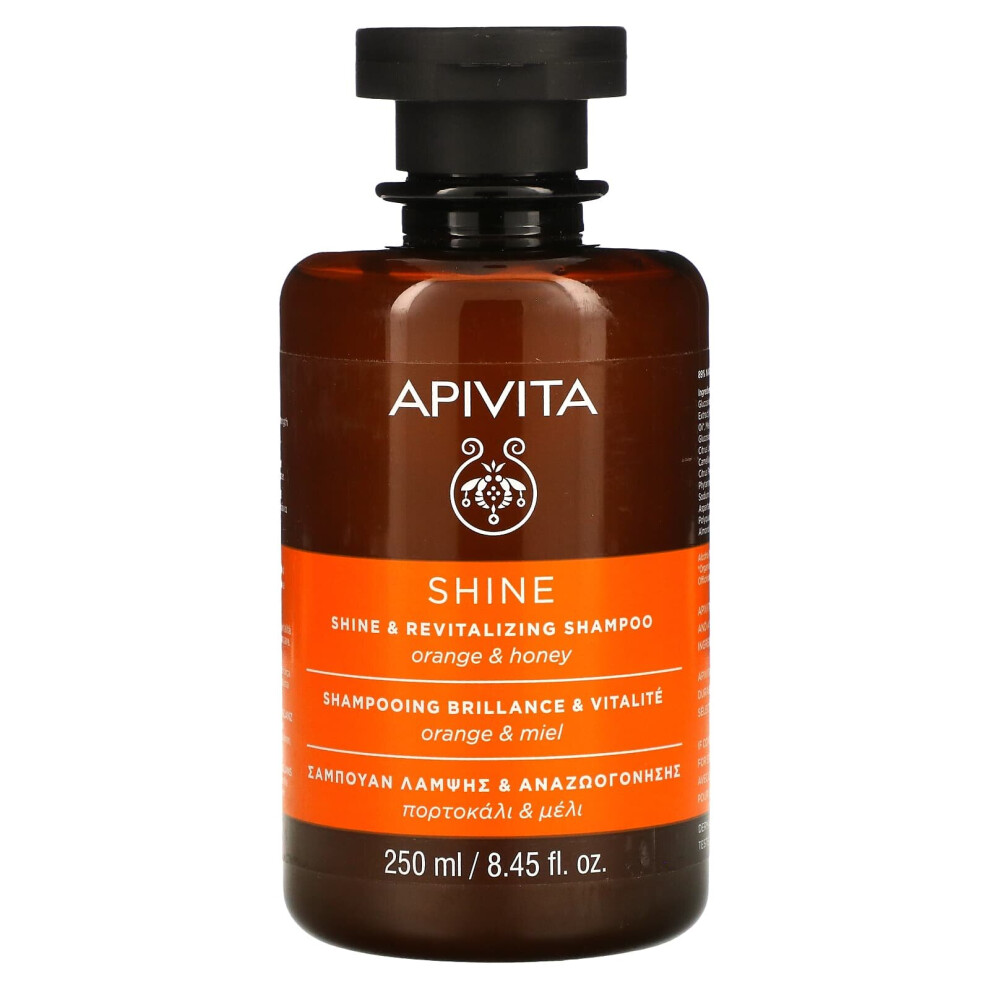 Apivita Shine & Revitalizing Shampoo 250ml - Free Shipping - Image 3