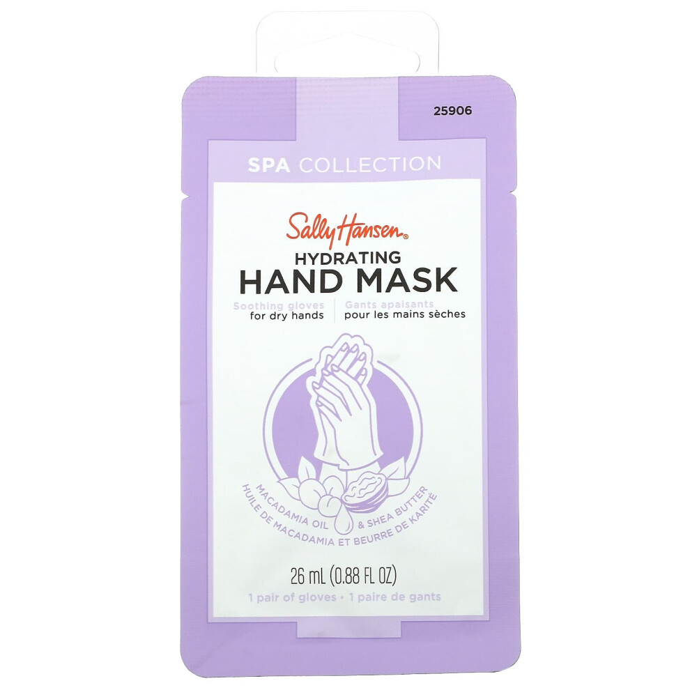 Sally Hansen, Hydrating Hand Mask, 1 Pair, 0.88 fl oz (26 ml)