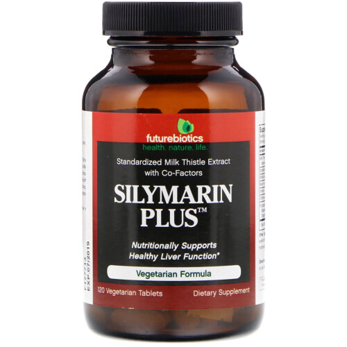 Futurebiotics, Silymarin Plus, 120 Vegetarische Tabletten