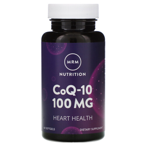MRM Nutrition, CoQ-10, 100 mg, 60 Softgels