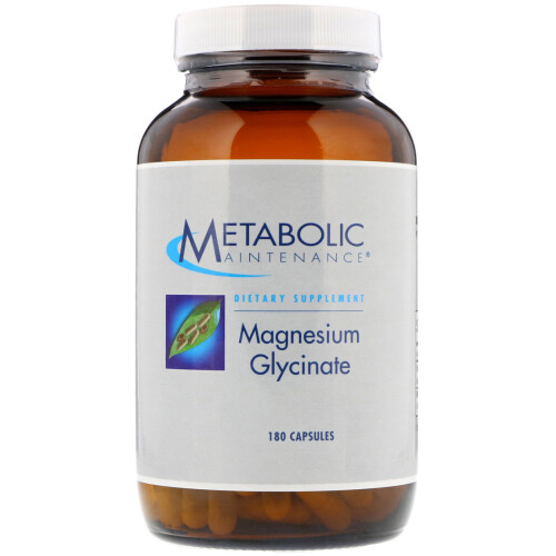 Metabolic Maintenance, Magnesiumglycinat, 180 Kapseln