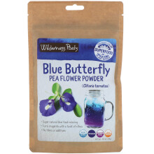 Wilderness Poets, Poudre de Fleur de Pois Papillon Bleu, 3.5 oz (99 g)