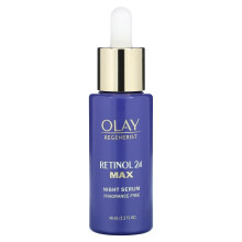 Olay, Regenerist, Retinol 24, Night Serum, Fragrance-Free, 1.3 fl oz (40 ml)