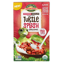 Nature's Path, Céréales Biologiques Éclaboussure de Tortue, Fraise Chocolat, 10 oz (284 g)