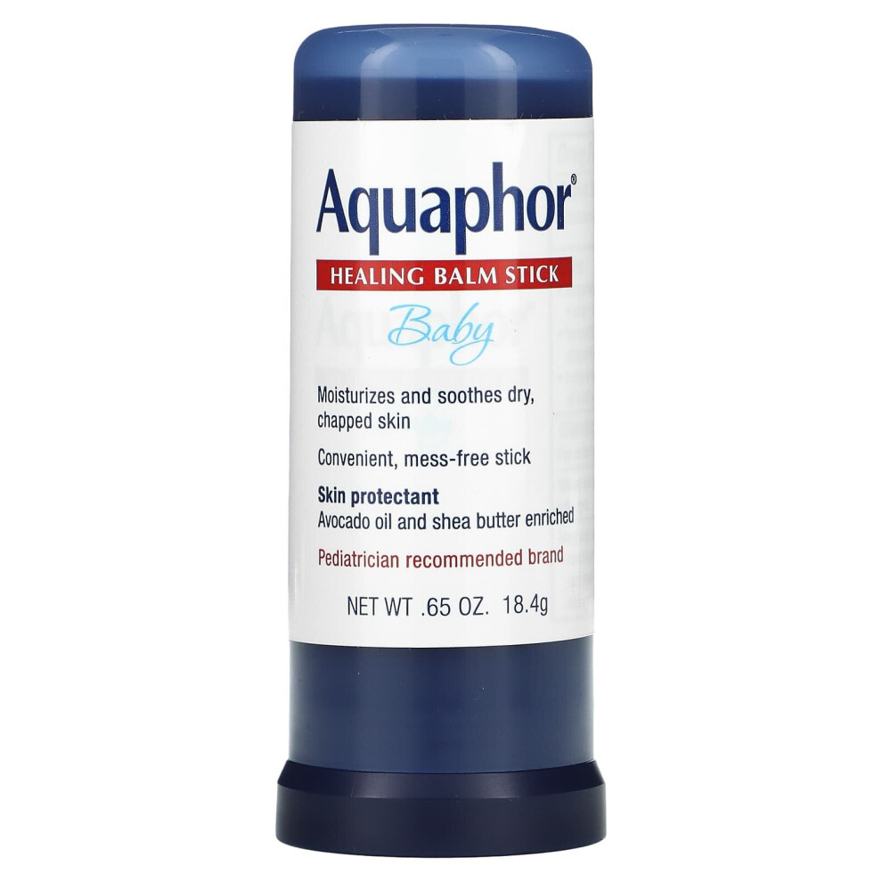 Aquaphor, Baby, Healing Balm Stick, Fragrance Free, 0.65 oz (18.4 g)-image-OPC-P9S5DFX-NEW
