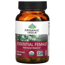 Organic India, Essentiel Femme, Équilibre Hormonal, 90 Gélules Végétariennes