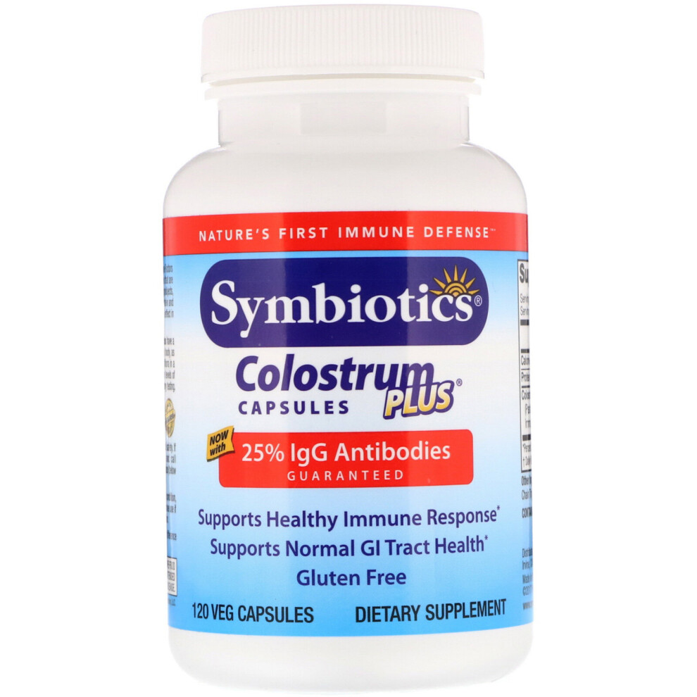 Symbiotics , Colostrum Plus, 120 Veg Capsules