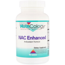 Nutricology, NAC Enhanced, 90 Tabletten