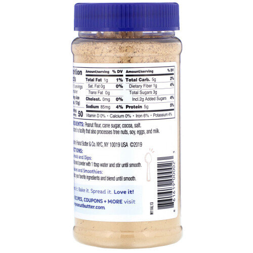 Peanut Butter & Co., Erdnusspulver, 6,5 oz (184 g) 2