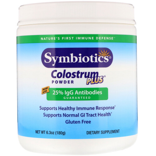Symbiotics, Colostrum Plus, Pulver, 6,3 oz (180 g)