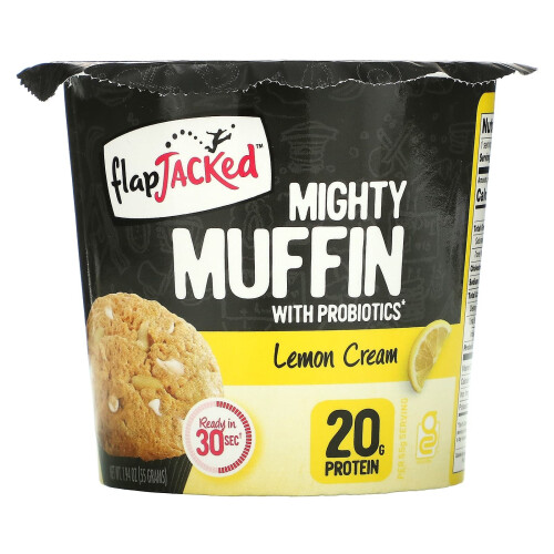 FlapJacked, Mighty Muffin, Crème Citron, 1.94 oz (55 g)