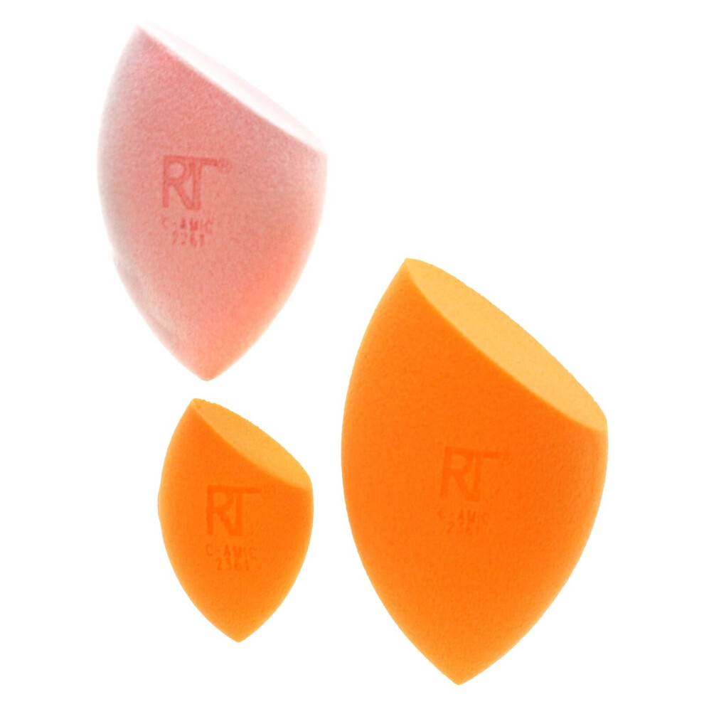 Real Techniques, Ultimate Sponge Trio, Makeup Sponges, 3 Sponges