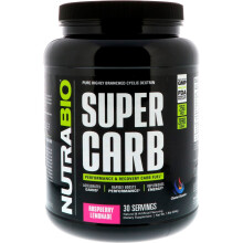 NutraBio, Super Carb, Himbeer-Limonade, 1,8 lb (834 g)