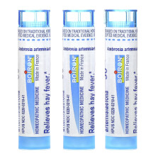 Boiron, Ambrosia, Allergy Relief, Meltaway Pellets, 3 Tubes, 80 Pellets Each