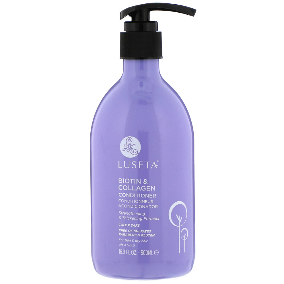 Luseta Beauty , Biotin & Collagen, Conditioner, 16.9 Fl Oz (500 Ml)