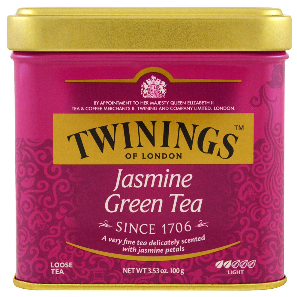 Twinings Jasmine Loose Tea, 3.53 Oz (100 G) Green