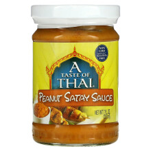 A Taste Of Thai, Erdnuss-Satay-Sauce, 7 fl oz (207 ml)