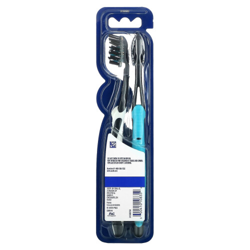 Oral-B Oral-B, Pro-Flex Charcoal Toothbrush, Medium, 2 Pack