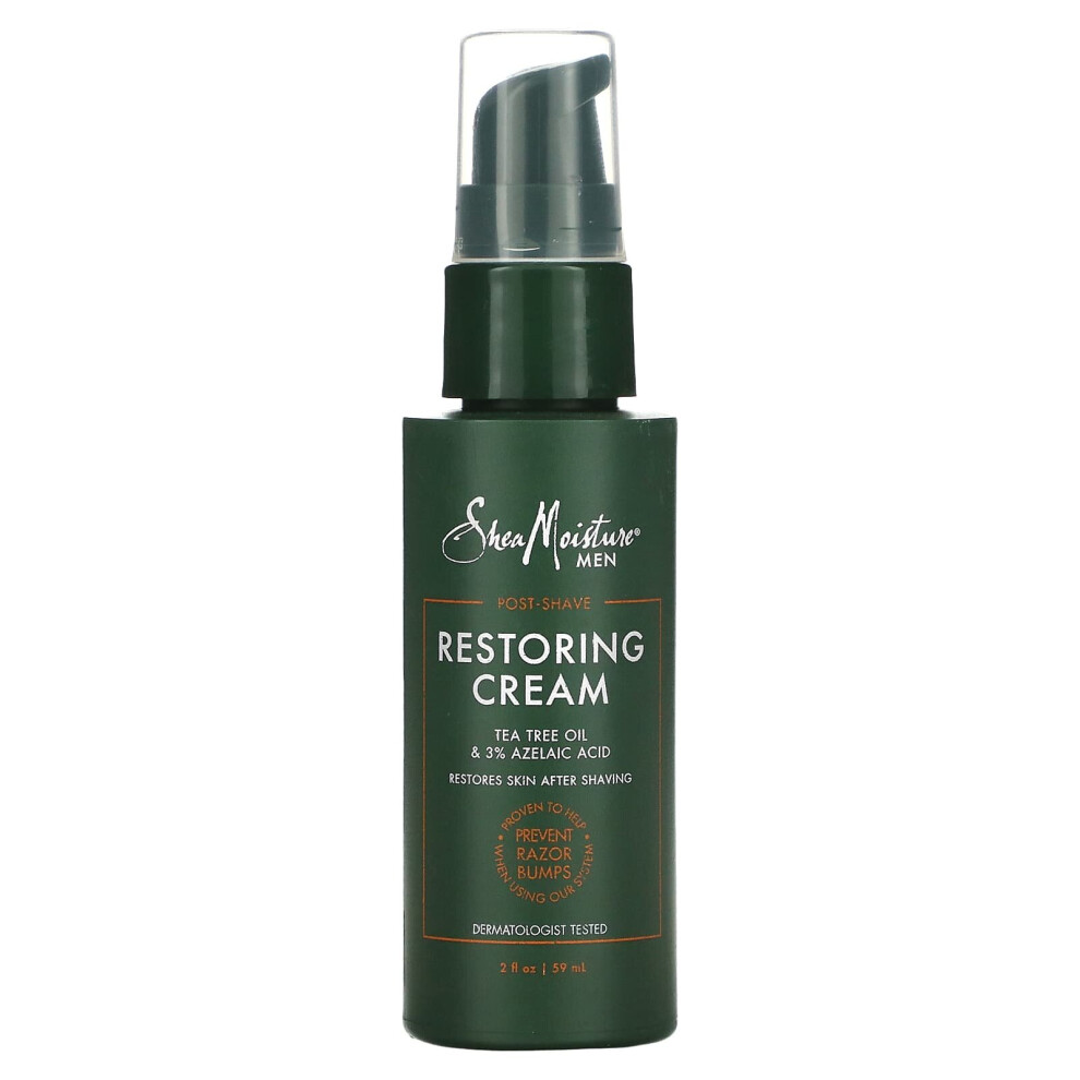 Shea Moisture Cream Sheamoisture, Men, Post-Shave, Restoring 2 Fl Oz (59 Ml)