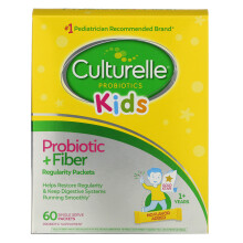 Culturelle, Enfants, Probiotiques + Fibres, 1 An et Plus, Non Aromatisé, 60 Sachets Monodoses