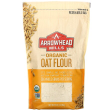 Arrowhead Mills, Bio-Hafermehl, 1 Pfund (453 g)
