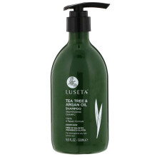 Luseta Beauty, Teebaum & Arganöl Shampoo, Für geschädigtes & fettiges Haar, 16,9 fl oz (500 ml)