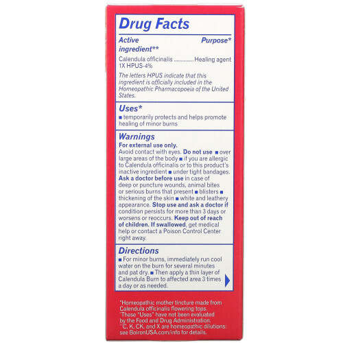 Boiron, Calendula Burn, 1 oz (30 g) 2