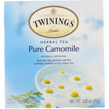 Twinings, Infusion Pure, Camomille Pure, Sans Caféine, 50 Sachets, 2,65 oz (75 g)