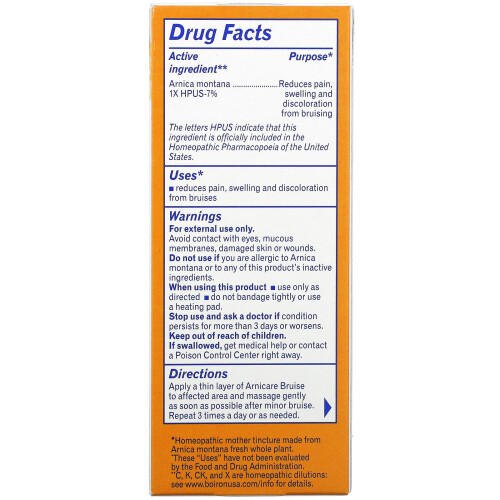 Boiron, Arnicare, Bruise Relief, Unscented, 1.5 oz (45 g) 2