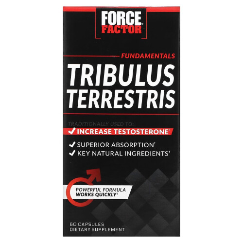 Force Factor, Force Factor, Tribulus Terrestris, Testosteron-Booster, 60 Kapseln