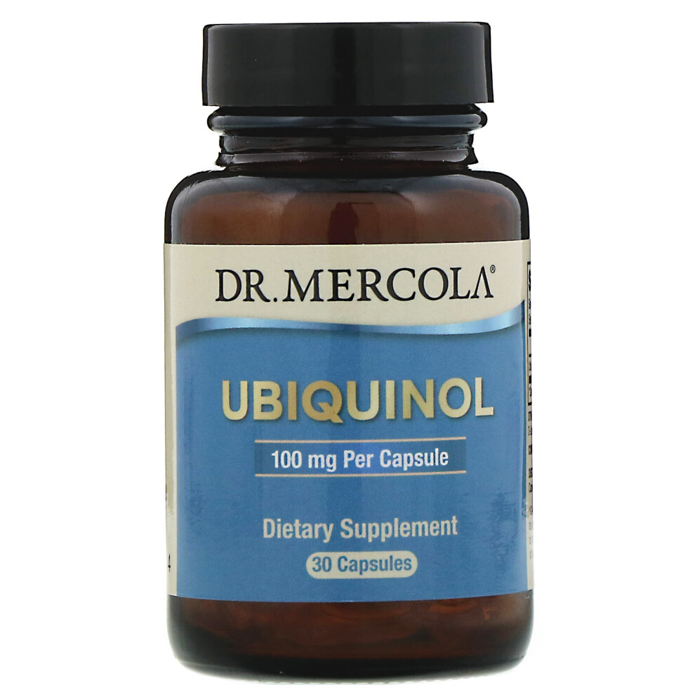 Dr. Mercola , Ubiquinol, 100 Mg, 30 Capsules