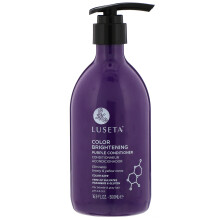 Luseta Beauty, Après-shampoing Éclat des Couleurs, Après-shampoing Violet, Pour Cheveux Blonds et Gris, 16,9 fl oz (500 ml)