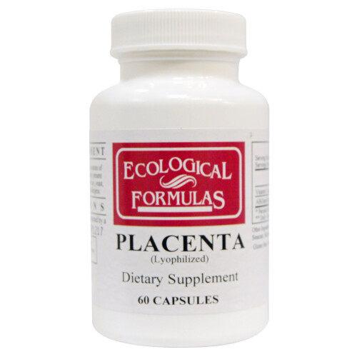 Ecological Formulas, Placenta (Lyophilized), 60 Capsules