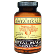 Whole World Botanicals, Royal Maca für Menopause, 600 mg, 120 Veg. Kapseln