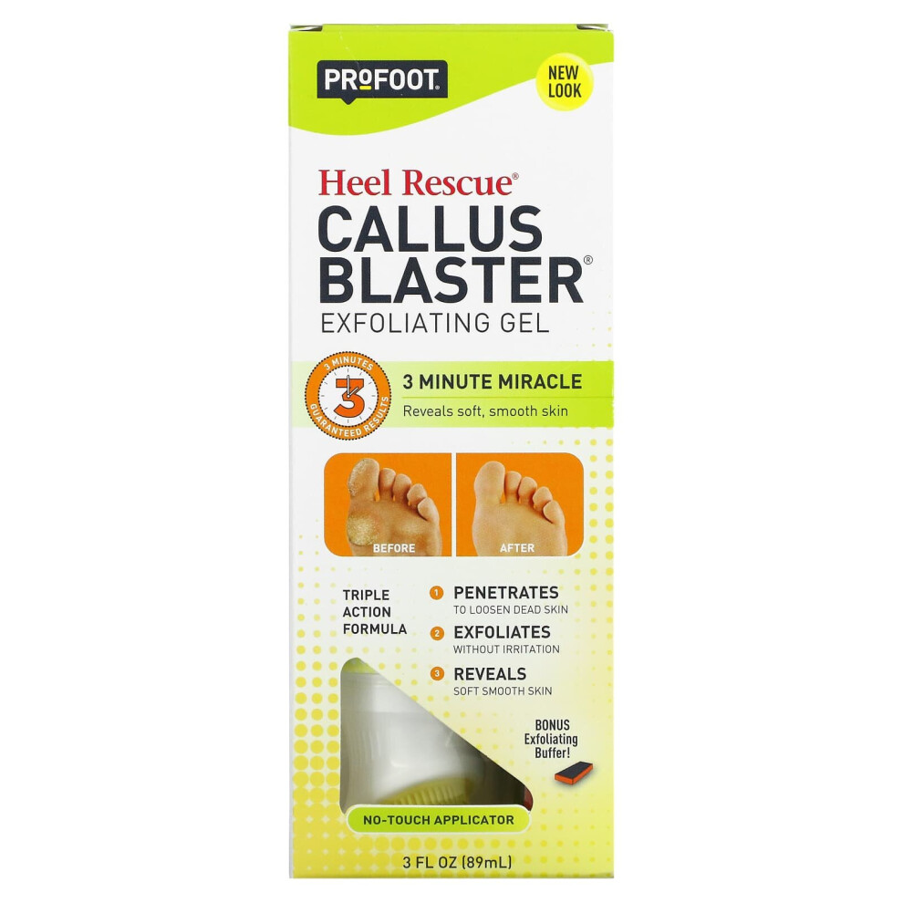 Profoot , Callus Blaster Exfoliating Gel, 3 Fl Oz (89 Ml)