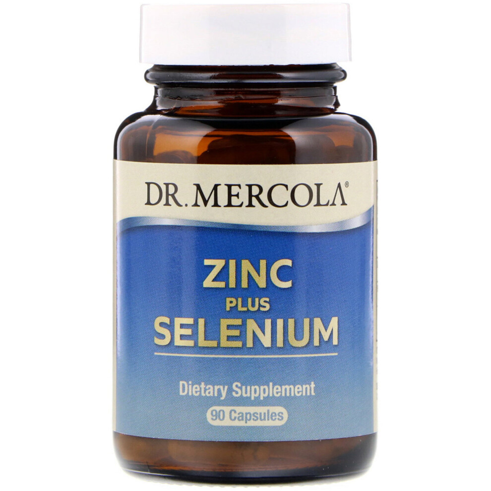 Dr. Mercola , Zinc Plus Selenium, 90 Capsules