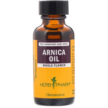 Herb Pharm Certified Organic Oil Arnica 1 fl oz