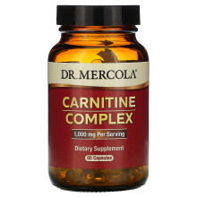 Dr. Mercola, Carnitin Komplex, 1.000 mg, 60 Kapseln (500 mg pro Kapsel)