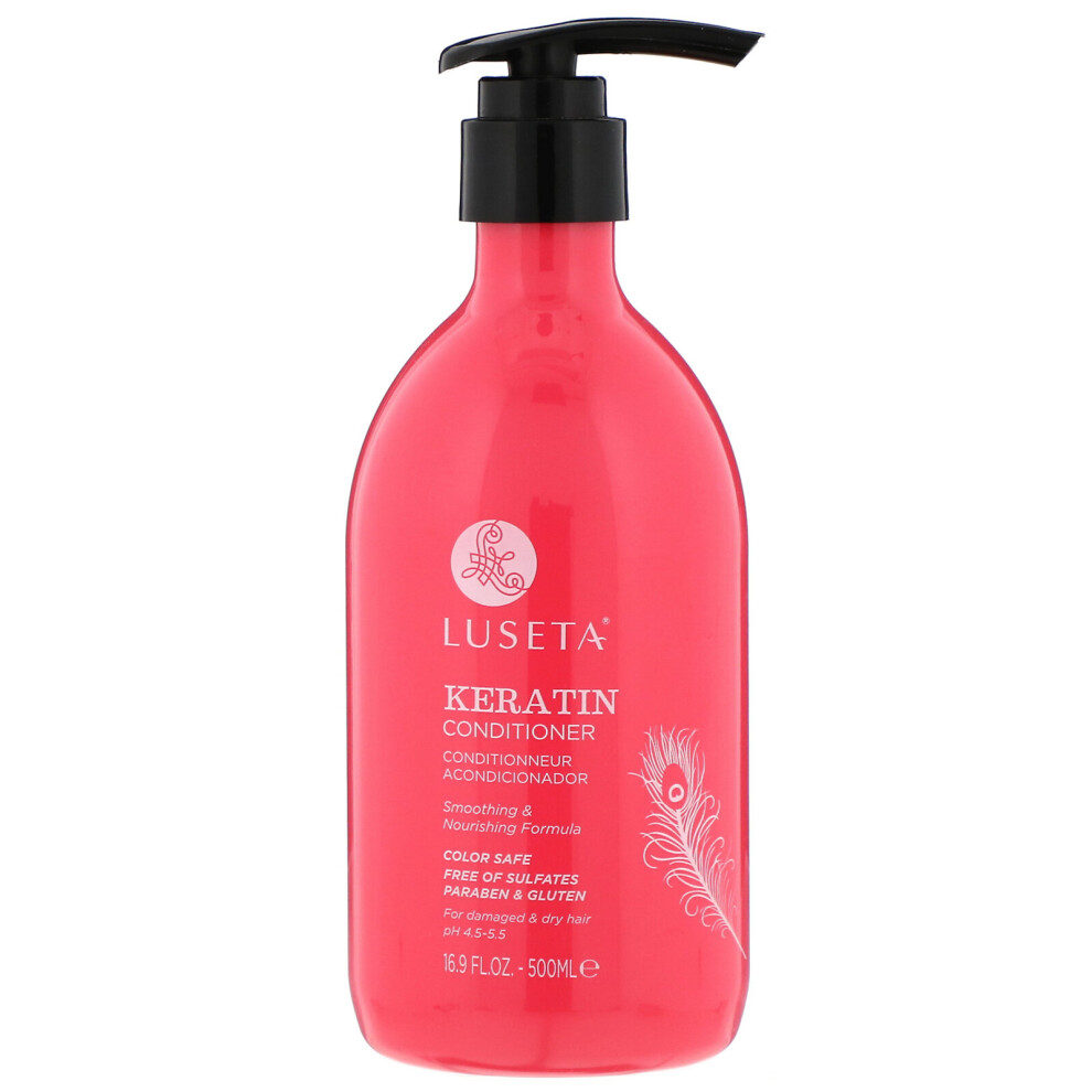 Luseta Beauty , Keratin, Conditioner, Fl Oz (500 Ml) Size 16.9