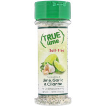 True Citrus, True Lime, Citron Vert Cristallisé, Ail & Coriandre, Sans Sel, 1,94 oz (55 g)