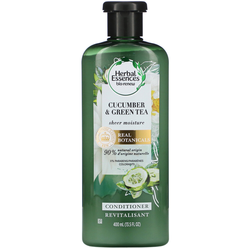 Herbal Essences, Sheer Moisture Conditioner, Cucumber & Green Tea, 13.5 fl oz (400 ml)