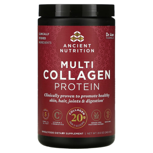 Ancient Nutrition, Protéine Multi-Collagène, 8,6 oz (242,4 g)
